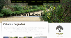 Desktop Screenshot of jardinsenlibertebadenpaysage.org